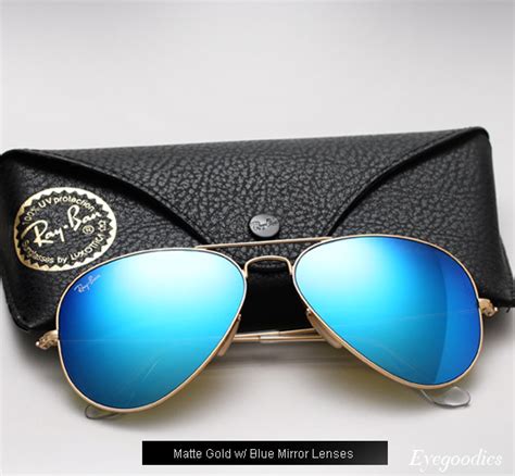 ray ban aviators mirrored replica